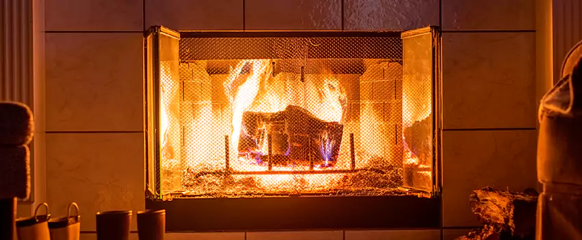 Mendota Hearth Landscape Fireplace Installation in Dickson, Tennessee