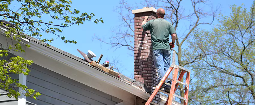 Vinyl and PVC Chimney Flashing Installation in Dickson, TN