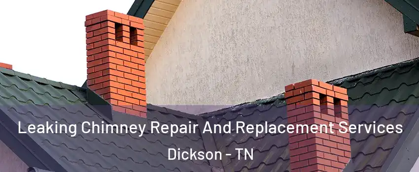  Leaking Chimney Repair And Replacement Services Dickson - TN